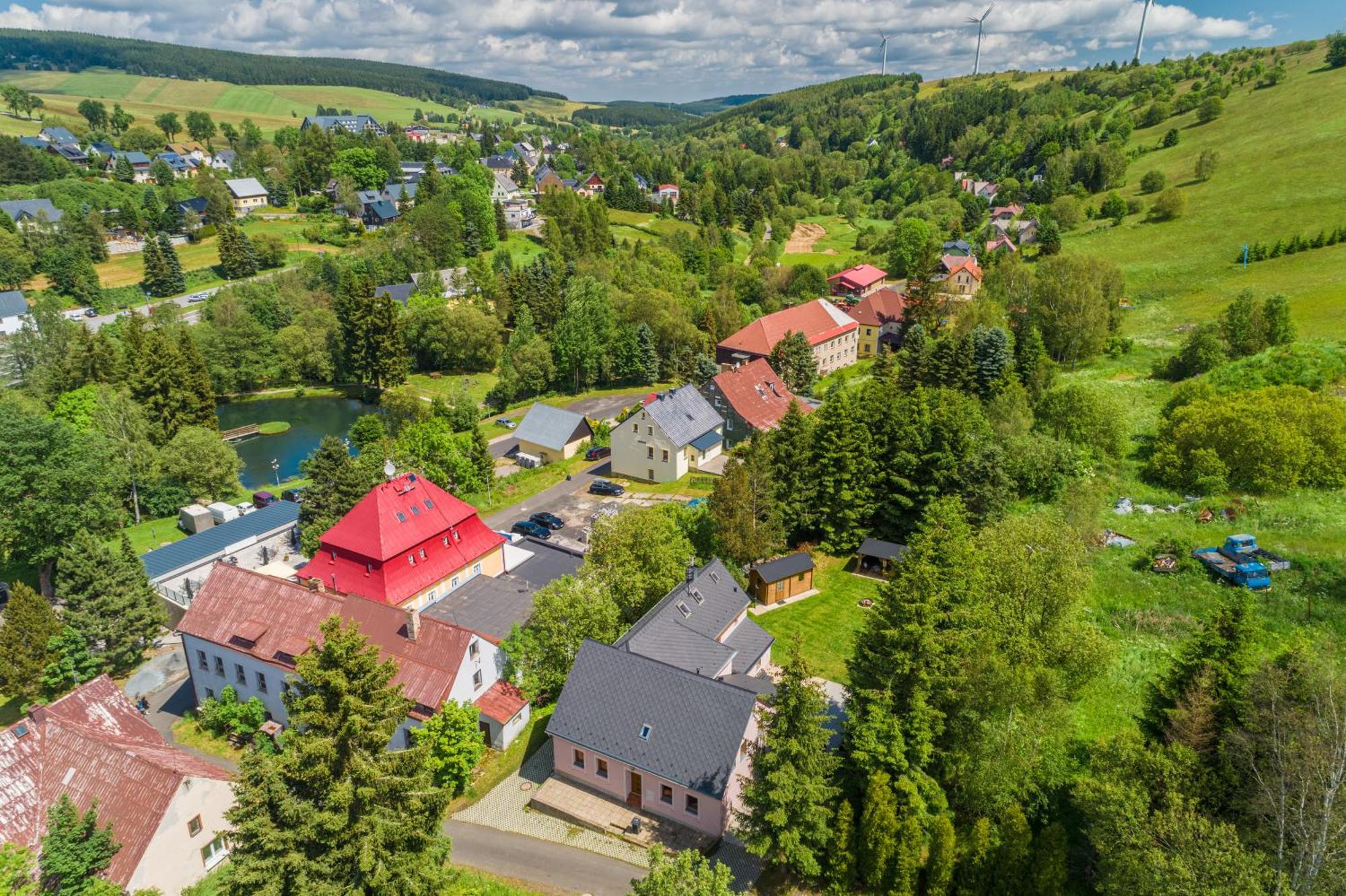Ruzova Chalupa Pod Klinovcem Лоучна-под-Клиновцем Экстерьер фото